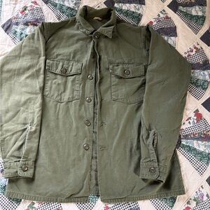 Vintage 60s 70s Vietnam Era Utility Jacket